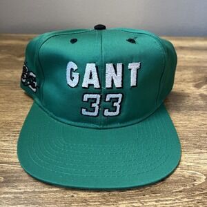 Harry Gant #33 Nascar Snapback Hat Green NOS